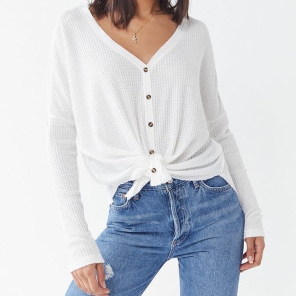 URBAN OUTFITTERS THERMAL SWEATER